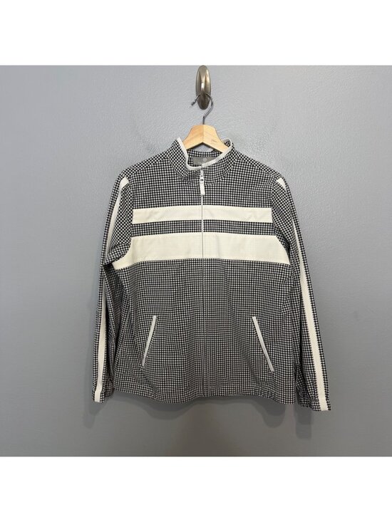 Talbots Jackets & Blazers - T BY TALBOTS black & white gingham full zip active jacket size LP Petite